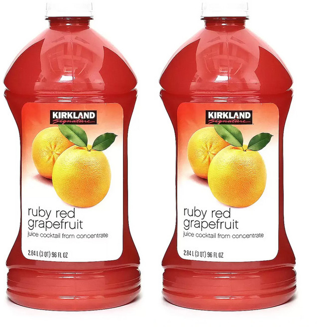 커클랜드 시그니춰 홍자몽주스, 2.84L, 1세트