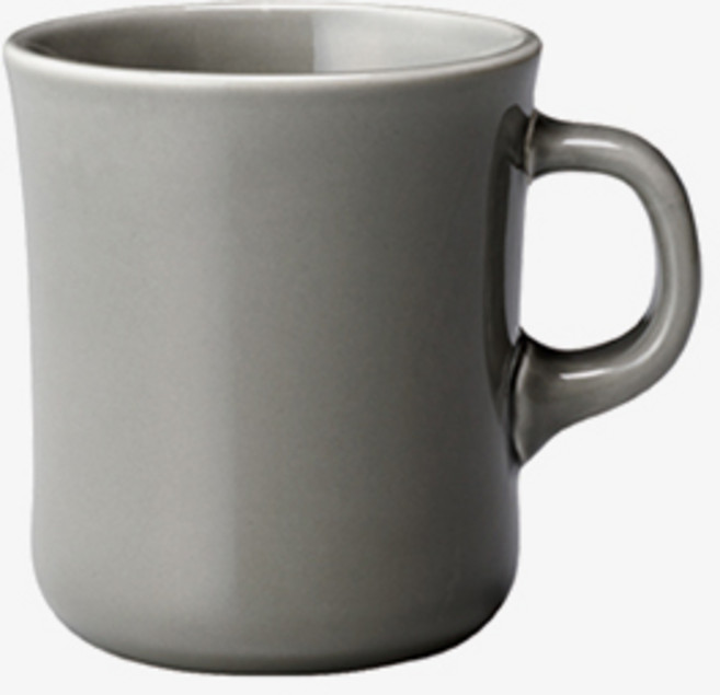 킨토 슬로우 머그컵 400ml, 그레이, 1개
