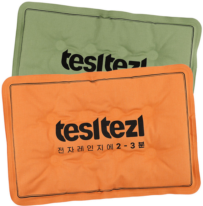 테슬테즐 황토 쑥 2종세트 냉온 면 찜질팩, 1개