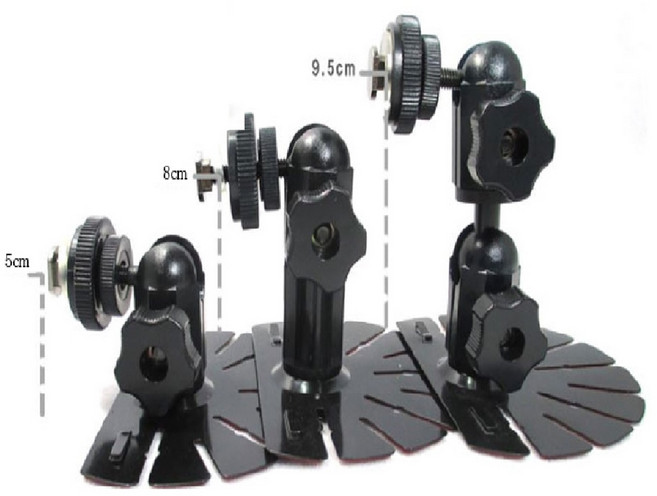 오리발 거치대 윙스거치대 네비게이션거치대 3M 온대쉬 거치대, 오리발거치대, 원형브라켓(기본형)