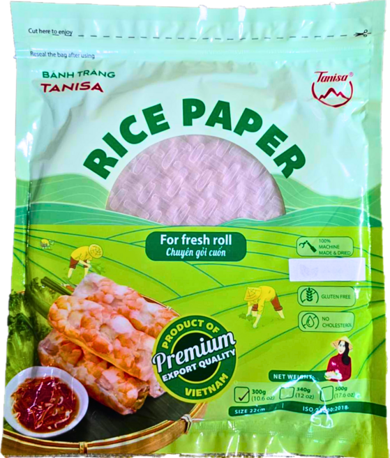 Sa Giang Sa Dec 米紙 無麩質, 300g, 1個