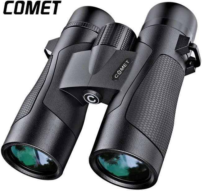 Comet 10x42 쌍안경 BAK4 광학 렌즈 장거리 망원경 HD 휴대용 캠핑 Huingt 하이킹 야외 스포츠 콘서트, 01 KXC10X42