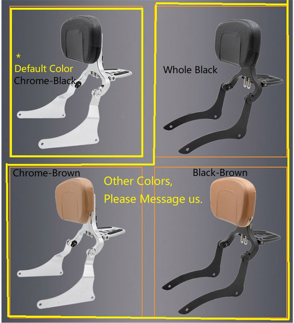 올 헤리티지 시시 승객 밥 등받이 라이더 할리 750 로드 운전자 스포츠 팻 스트리트 데이비슨, Color Options, 1개