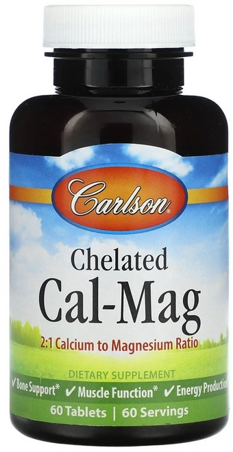 칼슨 킬레이트화 Cal-Mag 60정, 2개 - 쿠팡