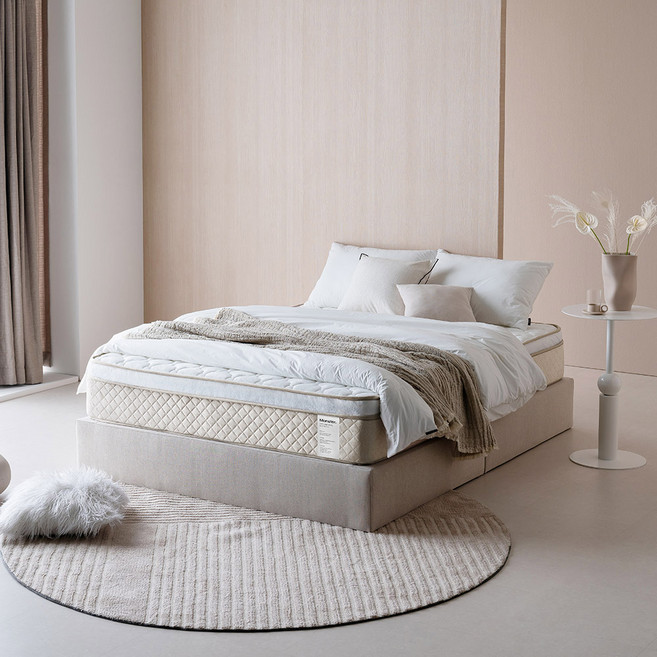 레이디가구 몬스터 뉴필로우탑 80T 고밀도 하이브리드 침대 매트리스, 5. 80T_모던그레이, 28cm