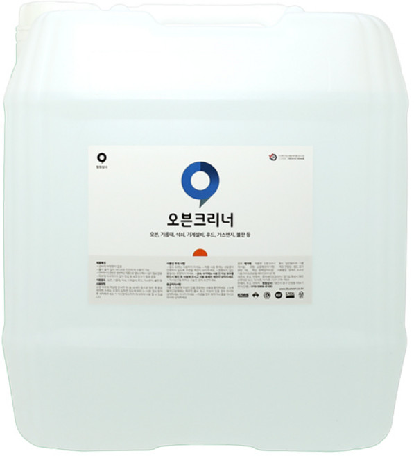 [청원상사 본사] 대용량 오븐크리너 기름때 주방후드 전자레인지 배관기름때제거, 2개, 18L