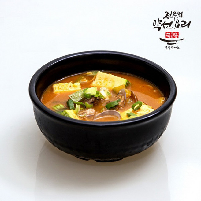 24가지 씨앗재료 약선육수 사용 약선 우렁 해물된장찌개 여름철보양식 밀키트 550g, 5개