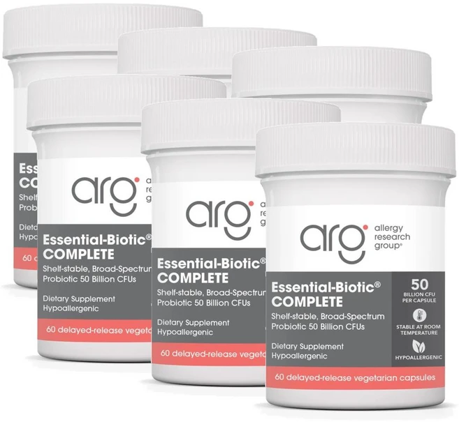 알러지리서치그룹 에센셜 바이오틱 컴플리트 캡슐 Allergy Research Group Essential-Biotic Complete, 6개 - 쿠팡