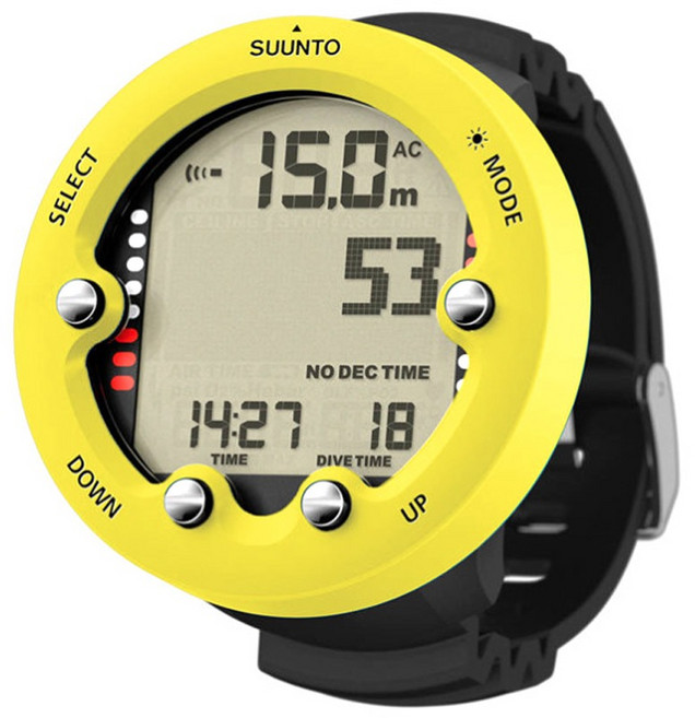 순토 줍 novo 노보 다이브컴퓨터 게이지 다이빙 프리다이빙 [순토정품], 블랙, 줍노보