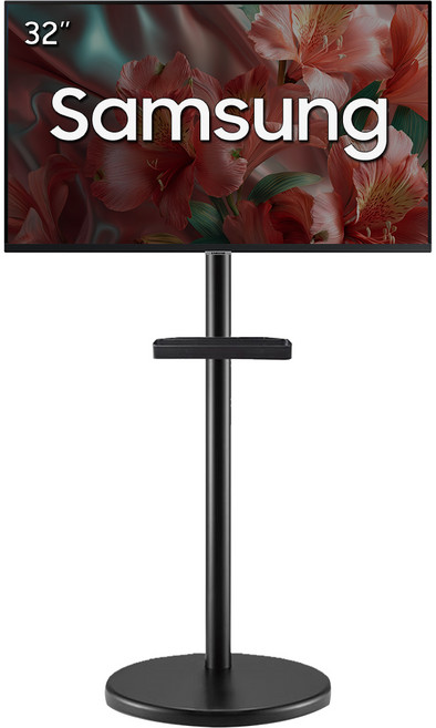 삼성전자 M5 스마트 모니터 S32DM501E 화이트 M5 전용스탠드 VI201S 32인치 IPTV 투인원 거치대 삼탠바이미 패키지, 3. 모니터(블랙) + 스탠드(블랙), 고객직접설치, 스탠드형, 80.1cm