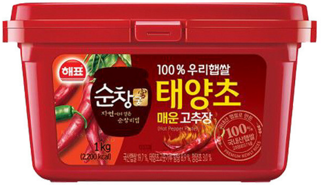 사조 해표 순창궁 우리햅쌀 태양초 매운 고추장 / 장류, 1개, 1kg