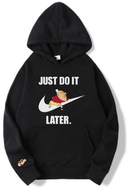 짱구는 못말려 애니메이션 만화 특양면 후드티 티셔츠 A0031