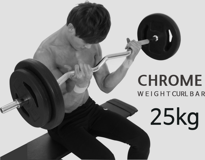 핸들 컬바세트 25kg세트 PVC 아령 바벨 덤벨 원판 홈트, 컬바세트 핸들원판 25kg, 25kg, 1개