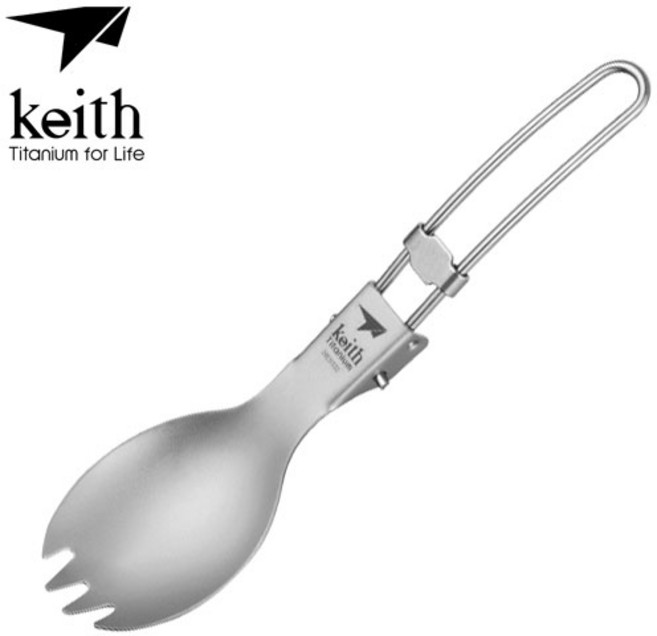 [키이스] 티타늄 폴딩 스포크 Ti5301, 1개