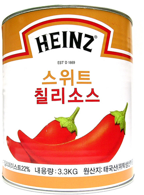 하인즈 스위트 칠리소스, 3.3kg, 1개