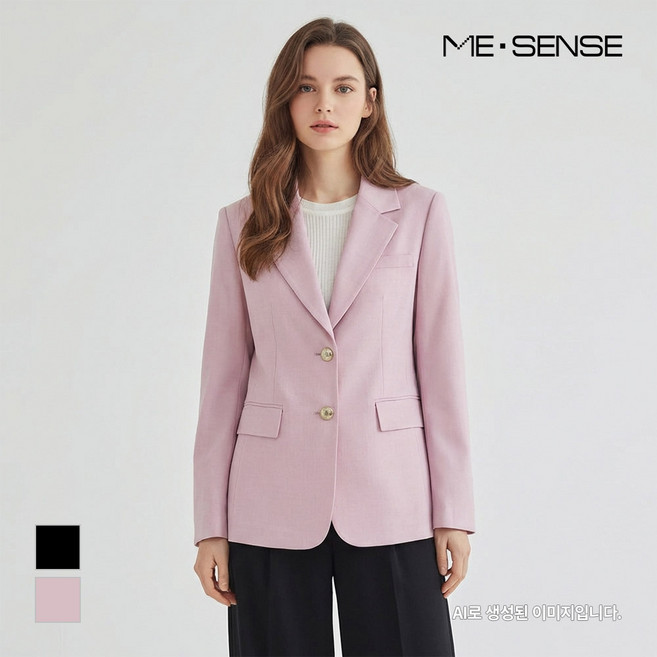 [미센스] 투버튼 셋업자켓_MB43JKM108Z