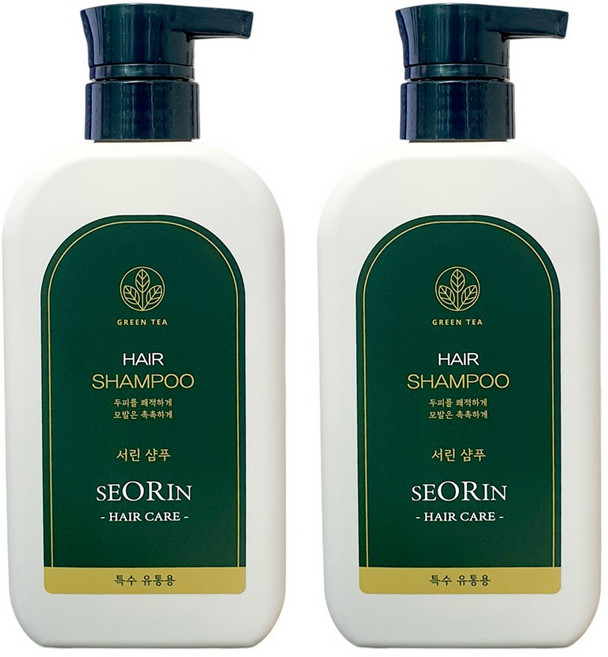 댕기머리 서린 샴푸, 500ml, 2개