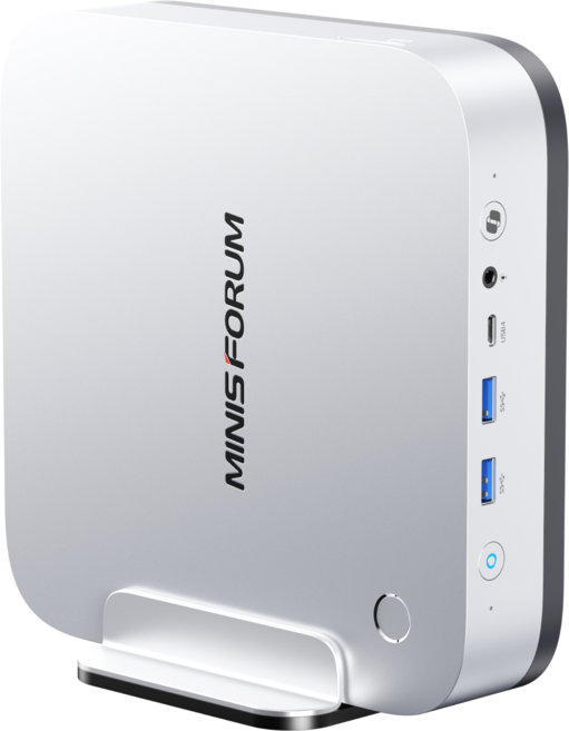 미니스포럼 AI X1 Pro AMD 라이젠 AI 9 HX 370 고성능 AI 미니 PC, AI X1 Pro-370, 윈도우 11 프로, 1TB, 32GB, 하얀색