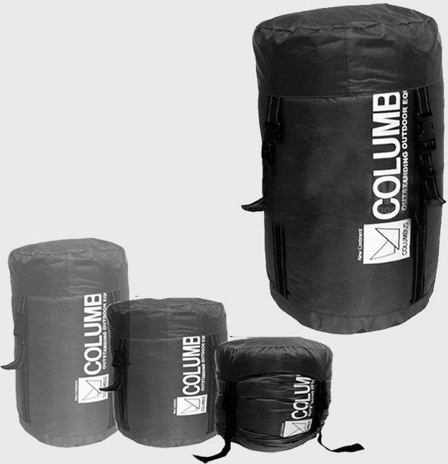 침낭 압축가방 수납 압축백, 침낭 압축가방_블랙, 1개