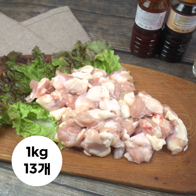 늘찬 닭 무릎연골 냉동, 13개, 1kg