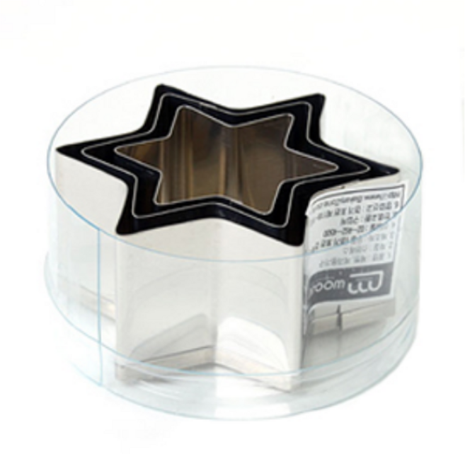 별 쿠키커터 3종세트(비닐포장), 1개, 스텐