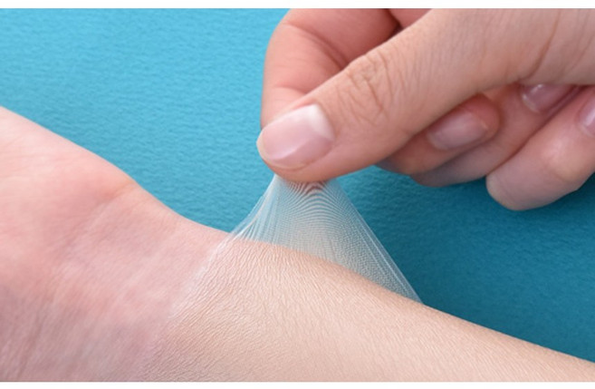 타투 문신 가리는 커버 가리기 흉터 스티커, 12개, 소형, 내츄럴