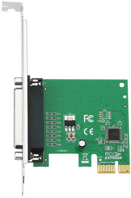 PCIe 콤보 직렬 병렬 I E 칩 PC 10용 컨트롤러 RS232 포트 윈도우 PCI Exp ss 프린터 WCH382 Com 어댑터 1284 카드 LPT to 데스크탑, 2 PCIe 1X 프린터 병구접속카드/25홀LPT/3U