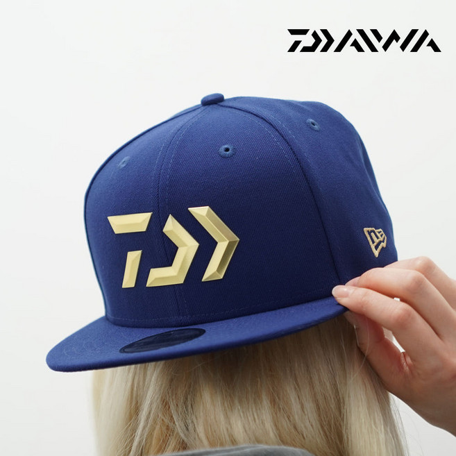 다이와 DC-5434NK 스냅백 낚시모자 [한국다이와], 다크 로얄 블루