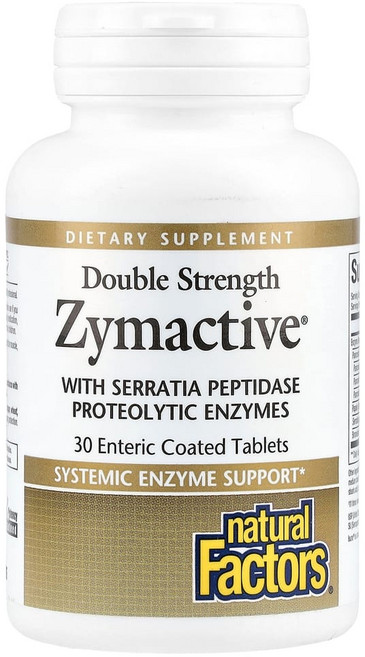 네츄럴펙터스 Zymactive 2배 강도 장용정 30정, NFS01752, 1개