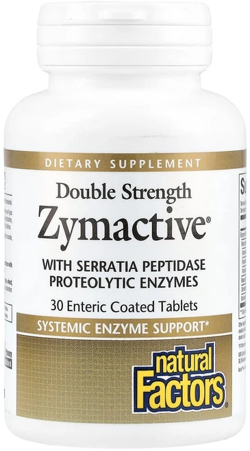 네츄럴펙터스 Zymactive 2배 강도 장용정 30정, NFS01752, 1개 - 쿠팡