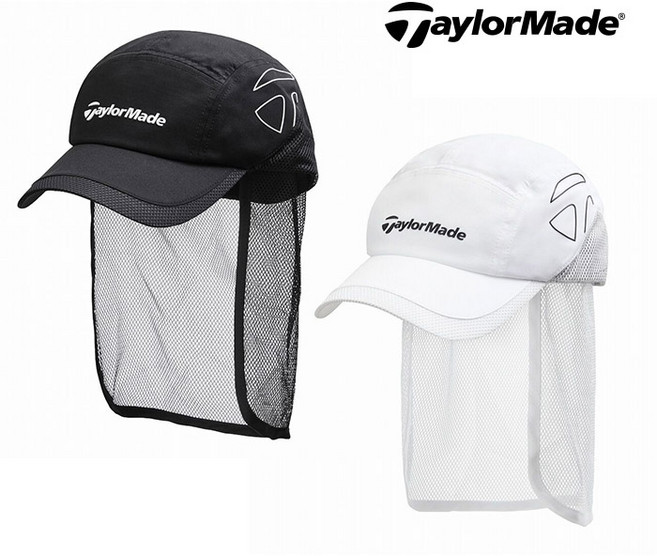 테일러메이드 썬쉐이드 제트 여름용 골프모자 TD183, 블랙, 1개