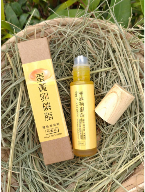 甘酡農產 蛋黃卵磷脂 外敷滾珠瓶, 1個, 10ml