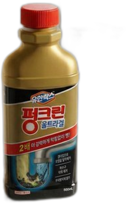 유한락스 배수구 세정제 펑크린 울트라겔, 6개, 500ml