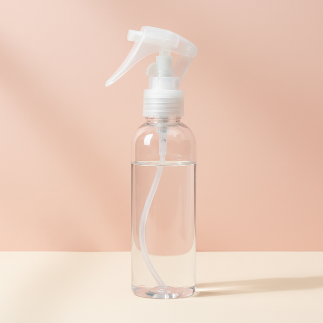 스프레이 미스트 공병 150ml 투명 분무기 화장품 소분 용기 2개, 단품