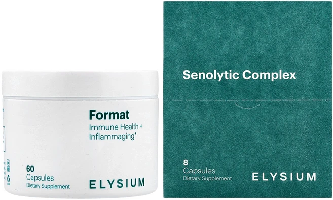 Elysium Format Health + Inflammaging and Senolytic Complex 68 Capsules, Elysium, Format Health + Infla, 1개 - 쿠팡