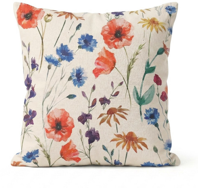 스타일K 한스 쇼파쿠션(솜+무료배송+by10AM 당일출고), 26 가든플라워01