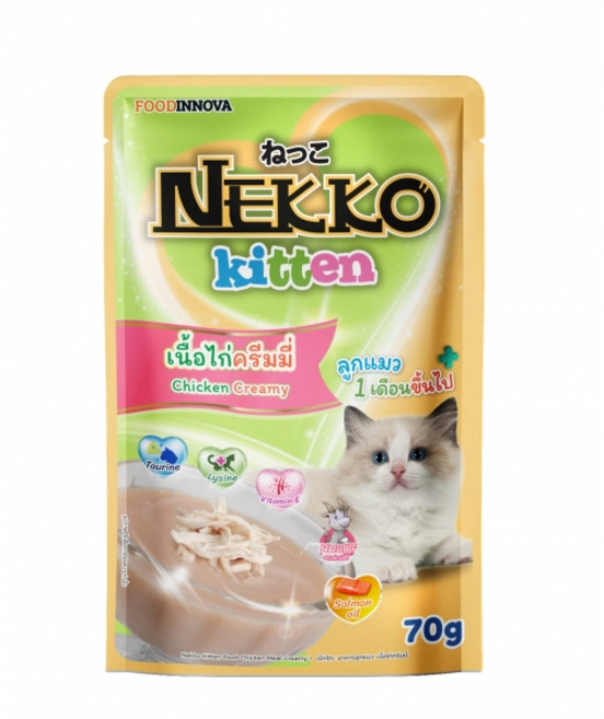네코 키튼 닭고기 크리미 70g, 1개
