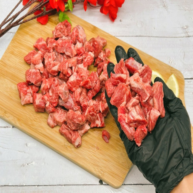 1++ 투쁠 한우 국거리 600g 소고기 양지 사태, 1개