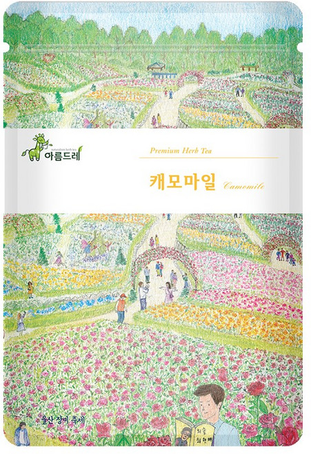 아름드레 친환경 삼각티백 허브차 25티백 50종, 1.1g, 25개입, 25개