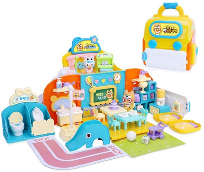 뽀로로 유치원놀이장난감 4살아이선물 소꿉놀이세트, 1개