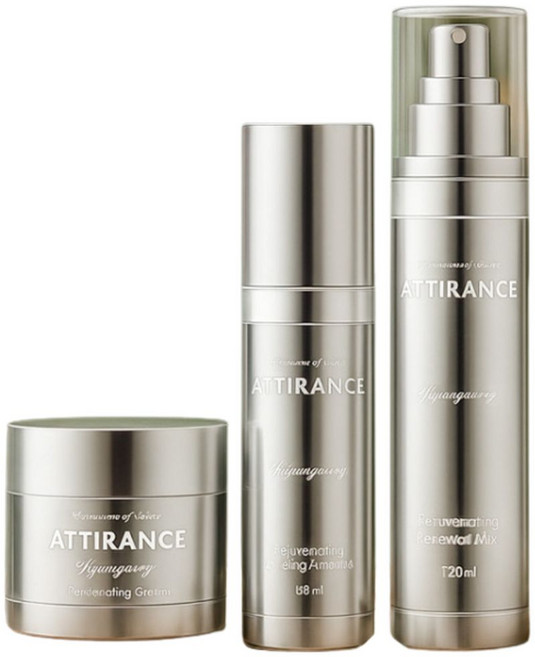 경성제약 에띠랑스 3종 화장품 세트 리쥬버네이팅 리뉴얼 미스트 부스팅 앰플 크림 피부진정 재생효과, 1세트