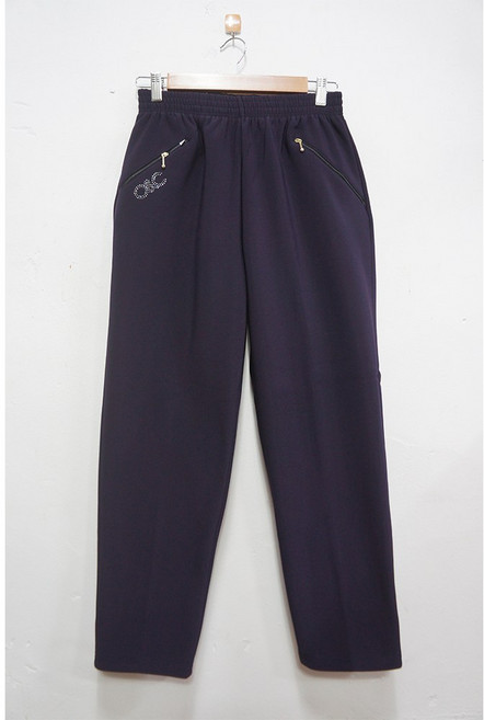 형제상회 빅사이즈 할머니바지 겨울 기모 고무줄 보석바지 할머니옷 0007W01