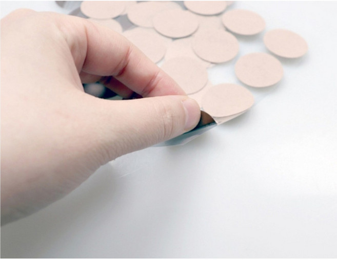 동전 파스 120매 무릎 어깨 팔꿈치 손목 손가락 허리 관절 족저근막 근육통 통증 패치, 1개, 120개입