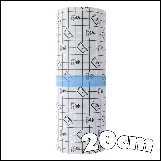 [Blacktape] 타투 방수 보호필름 5m 워터프루프, 없음, 1개, 20cm