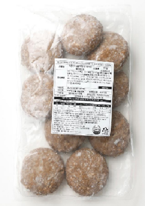아워홈 육즙가득 숯불맛 함박스테이크, 1개, 1kg