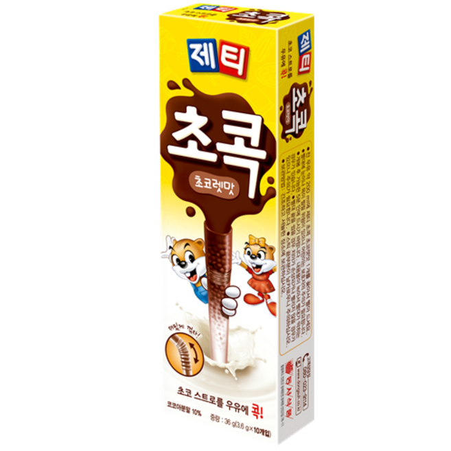 동서 제티 초콕, 3.6g, 10개입, 1개