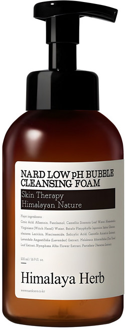 나드 약산성 버블 클렌징폼, 500ml, 1개