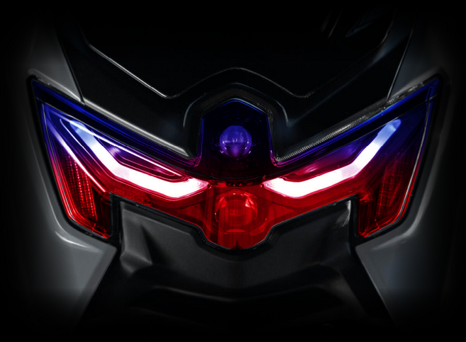 야마하 엔맥스 125/155 2025 그라데이션 라이트필름, 1세트, 레이지플레임