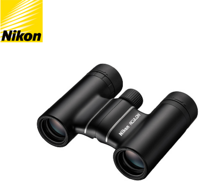 니콘 아쿨론 T02 10x21 쌍안경, 1개, 블랙