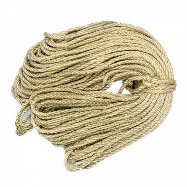 DIY 사이잘로프 6mm 50M 고양이 스크래처 리필 삼줄, 1개